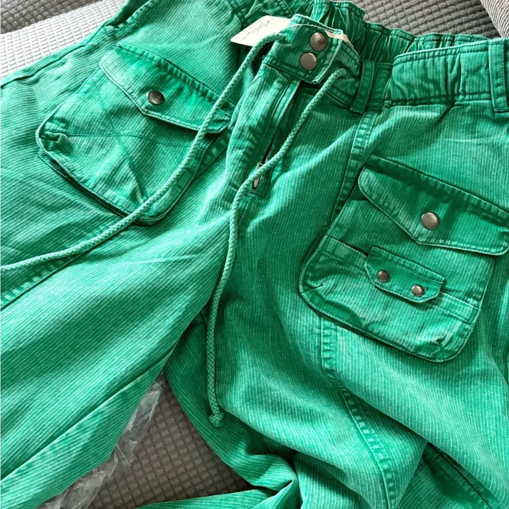 Free People We the Free Tahiti Cargo Pants - Picture 2 of 3